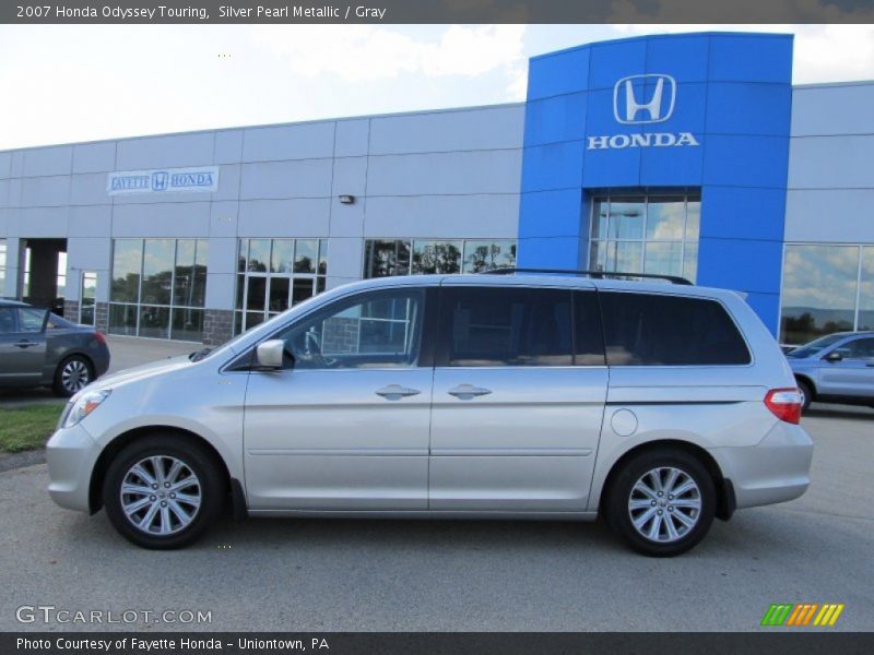 Silver Pearl Metallic / Gray 2007 Honda Odyssey Touring