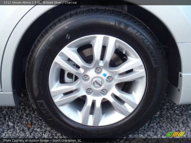 Brilliant Silver / Charcoal 2012 Nissan Altima 2.5 SL