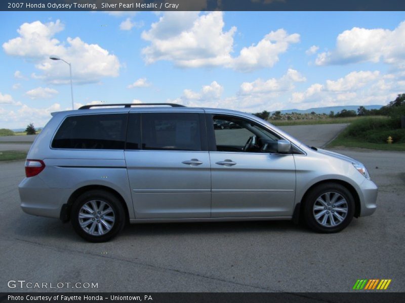 Silver Pearl Metallic / Gray 2007 Honda Odyssey Touring