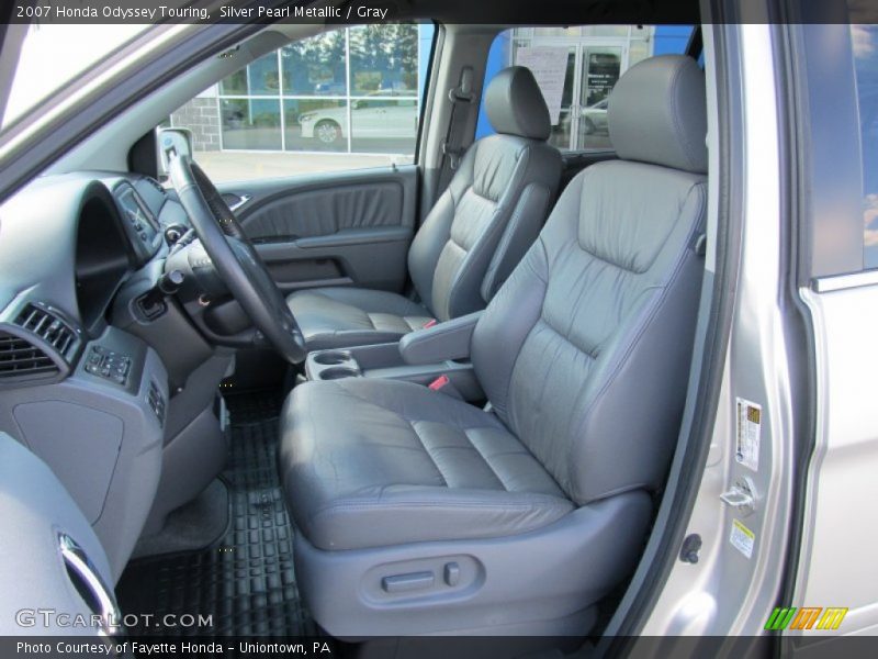 Silver Pearl Metallic / Gray 2007 Honda Odyssey Touring