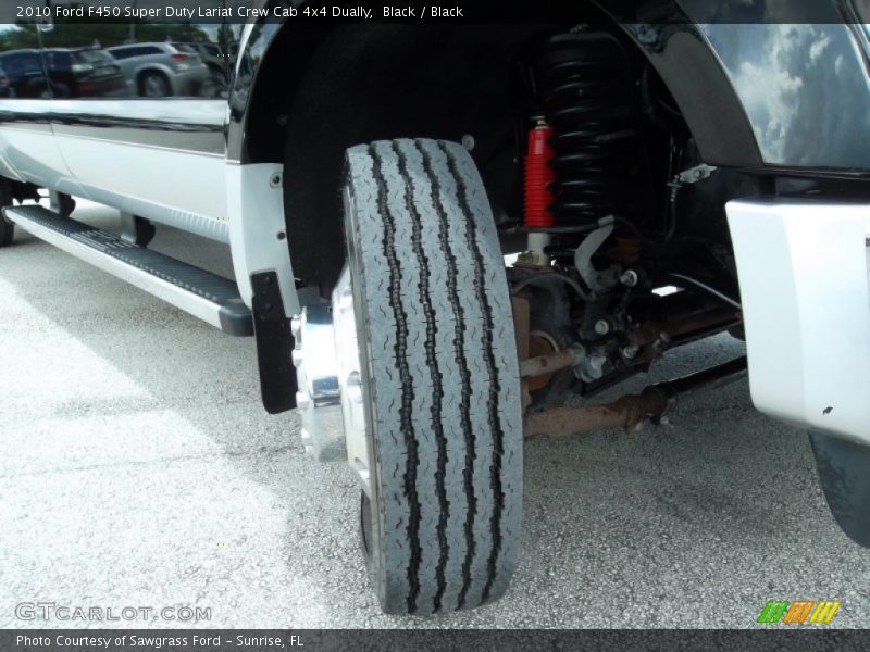 Black / Black 2010 Ford F450 Super Duty Lariat Crew Cab 4x4 Dually