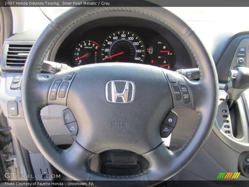 Silver Pearl Metallic / Gray 2007 Honda Odyssey Touring