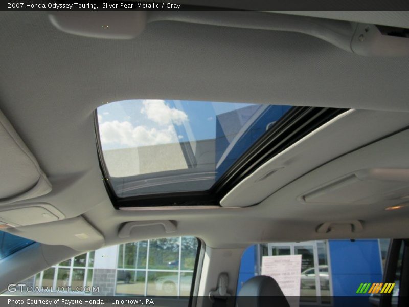 Silver Pearl Metallic / Gray 2007 Honda Odyssey Touring