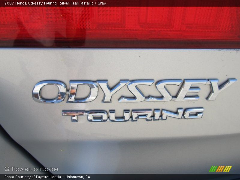 Silver Pearl Metallic / Gray 2007 Honda Odyssey Touring