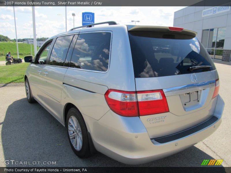Silver Pearl Metallic / Gray 2007 Honda Odyssey Touring