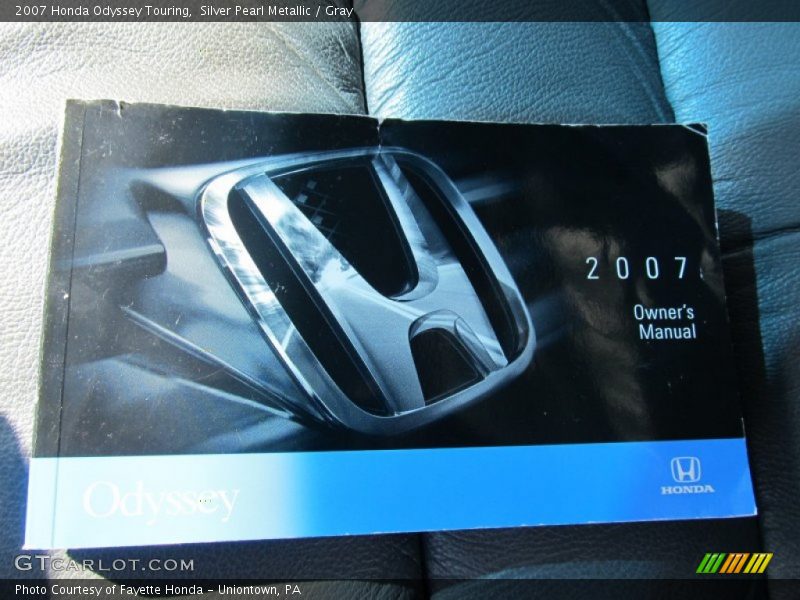 Silver Pearl Metallic / Gray 2007 Honda Odyssey Touring