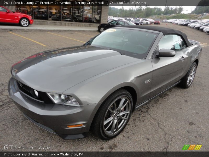 Front 3/4 View of 2011 Mustang GT Premium Convertible