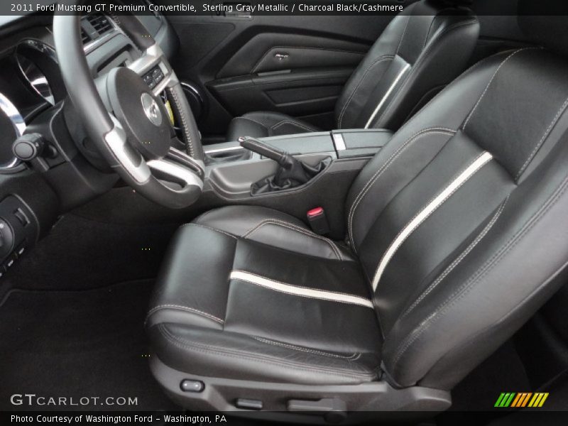  2011 Mustang GT Premium Convertible Charcoal Black/Cashmere Interior