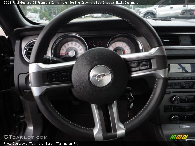  2011 Mustang GT Premium Convertible Steering Wheel