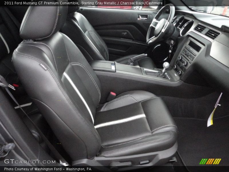  2011 Mustang GT Premium Convertible Charcoal Black/Cashmere Interior
