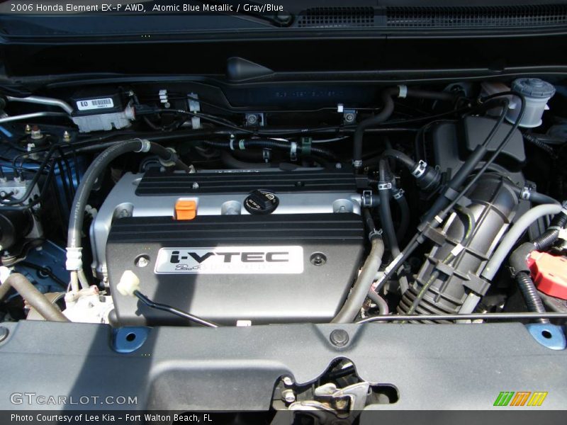 Atomic Blue Metallic / Gray/Blue 2006 Honda Element EX-P AWD