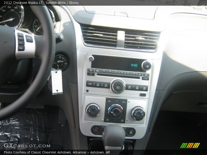 Controls of 2012 Malibu LT
