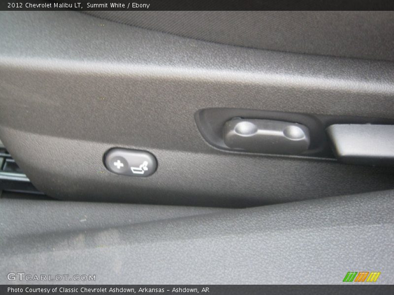 Summit White / Ebony 2012 Chevrolet Malibu LT