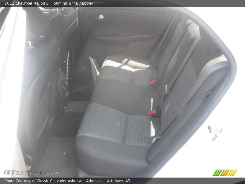 Summit White / Ebony 2012 Chevrolet Malibu LT