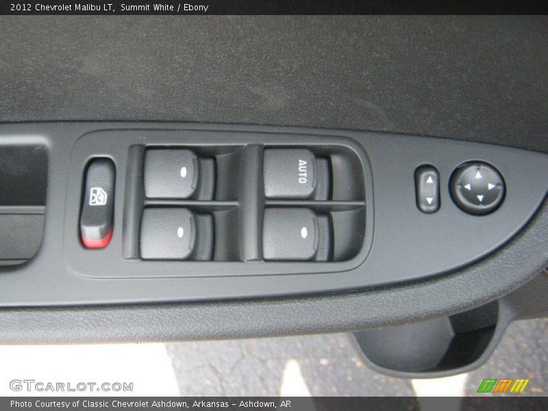 Controls of 2012 Malibu LT