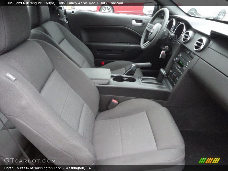 Dark Candy Apple Red / Dark Charcoal 2009 Ford Mustang V6 Coupe