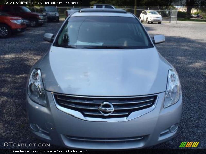 Brilliant Silver / Charcoal 2012 Nissan Altima 2.5 S