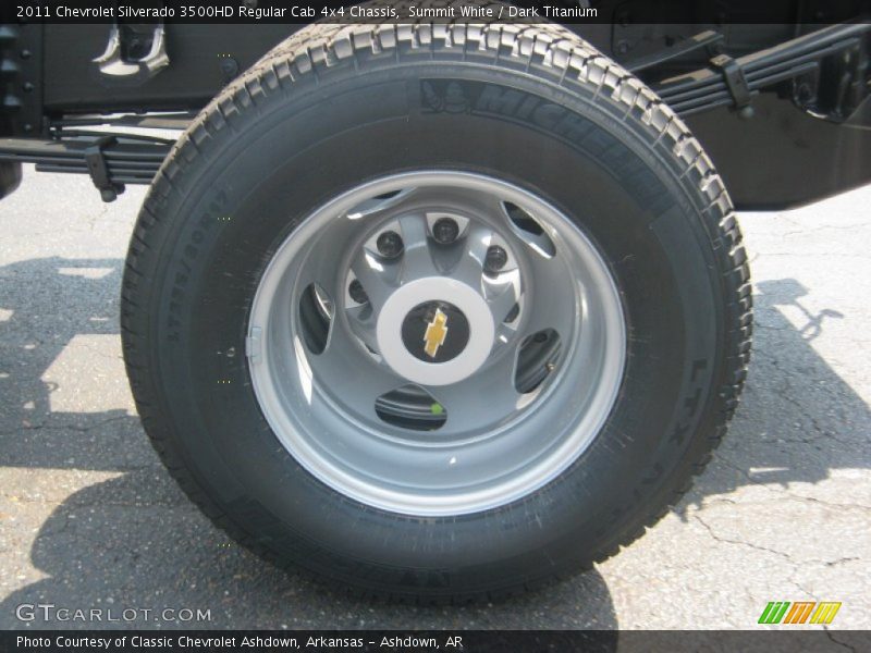  2011 Silverado 3500HD Regular Cab 4x4 Chassis Wheel