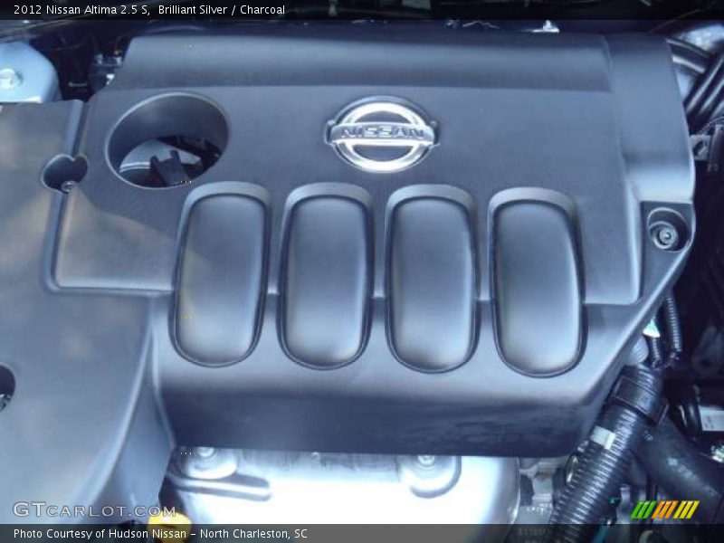 Brilliant Silver / Charcoal 2012 Nissan Altima 2.5 S