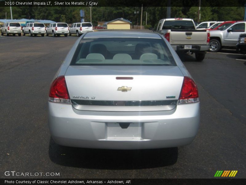 Silver Ice Metallic / Gray 2010 Chevrolet Impala LT