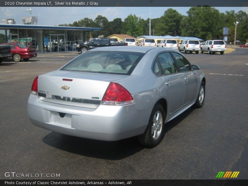 Silver Ice Metallic / Gray 2010 Chevrolet Impala LT