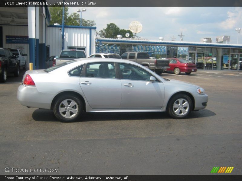 Silver Ice Metallic / Gray 2010 Chevrolet Impala LT