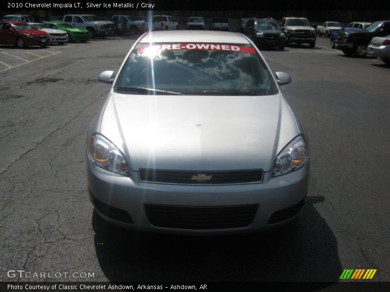 Silver Ice Metallic / Gray 2010 Chevrolet Impala LT