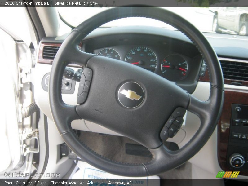 Silver Ice Metallic / Gray 2010 Chevrolet Impala LT