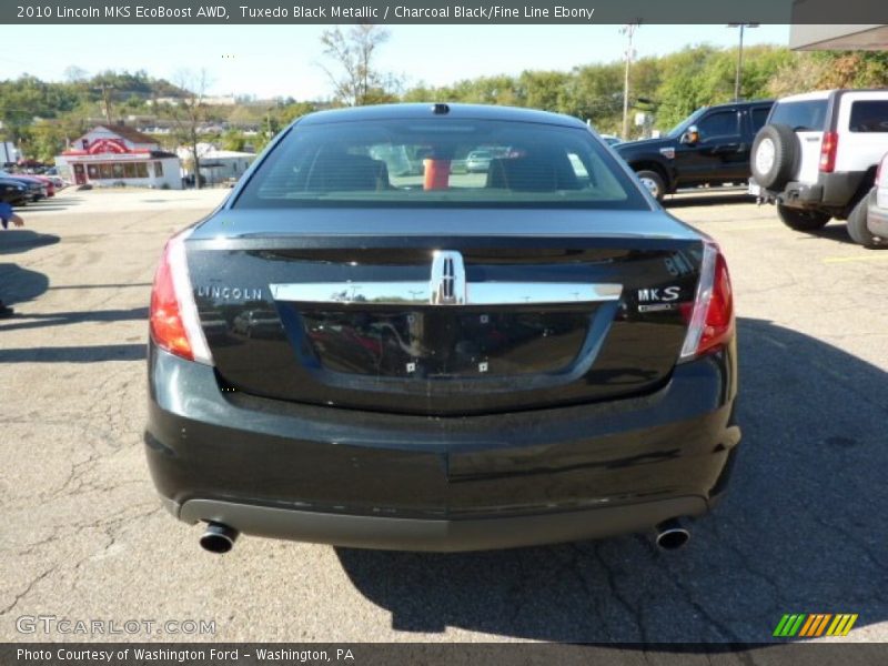 Tuxedo Black Metallic / Charcoal Black/Fine Line Ebony 2010 Lincoln MKS EcoBoost AWD