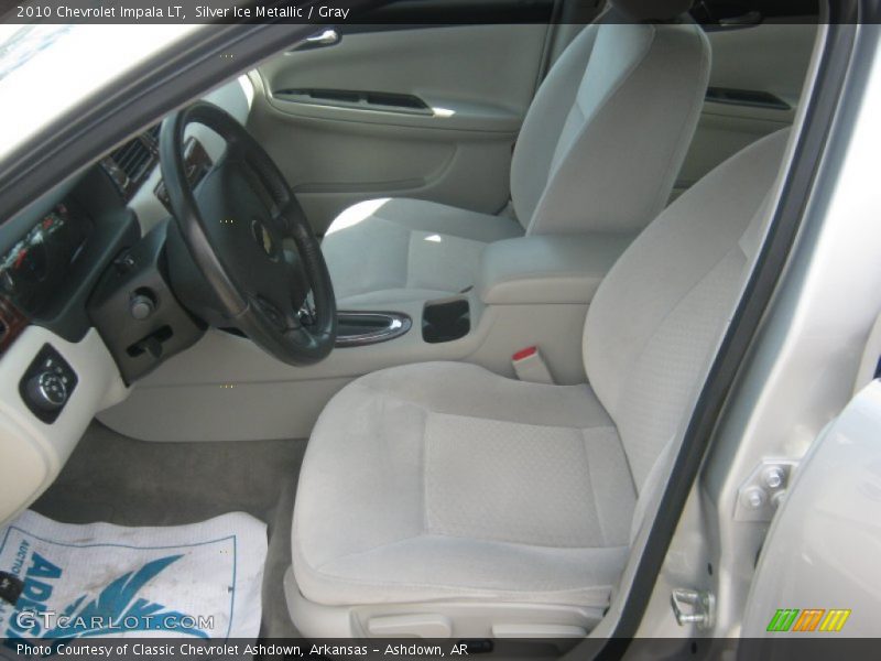 Silver Ice Metallic / Gray 2010 Chevrolet Impala LT