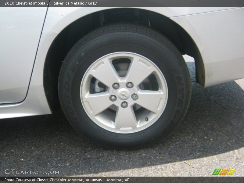Silver Ice Metallic / Gray 2010 Chevrolet Impala LT