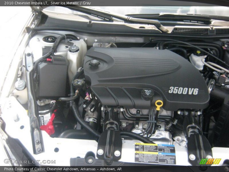 Silver Ice Metallic / Gray 2010 Chevrolet Impala LT