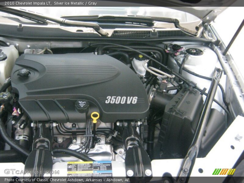 Silver Ice Metallic / Gray 2010 Chevrolet Impala LT