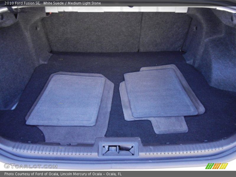 White Suede / Medium Light Stone 2010 Ford Fusion SE
