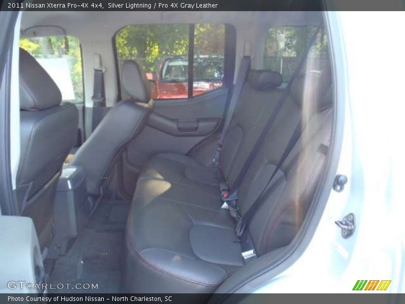 Silver Lightning / Pro 4X Gray Leather 2011 Nissan Xterra Pro-4X 4x4