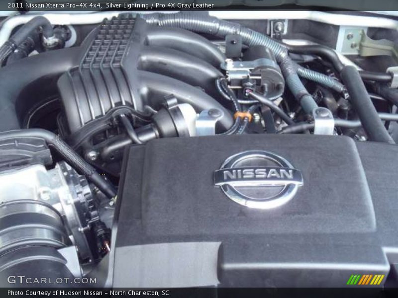 Silver Lightning / Pro 4X Gray Leather 2011 Nissan Xterra Pro-4X 4x4