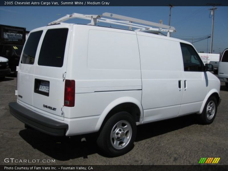 Summit White / Medium Gray 2005 Chevrolet Astro Cargo Van