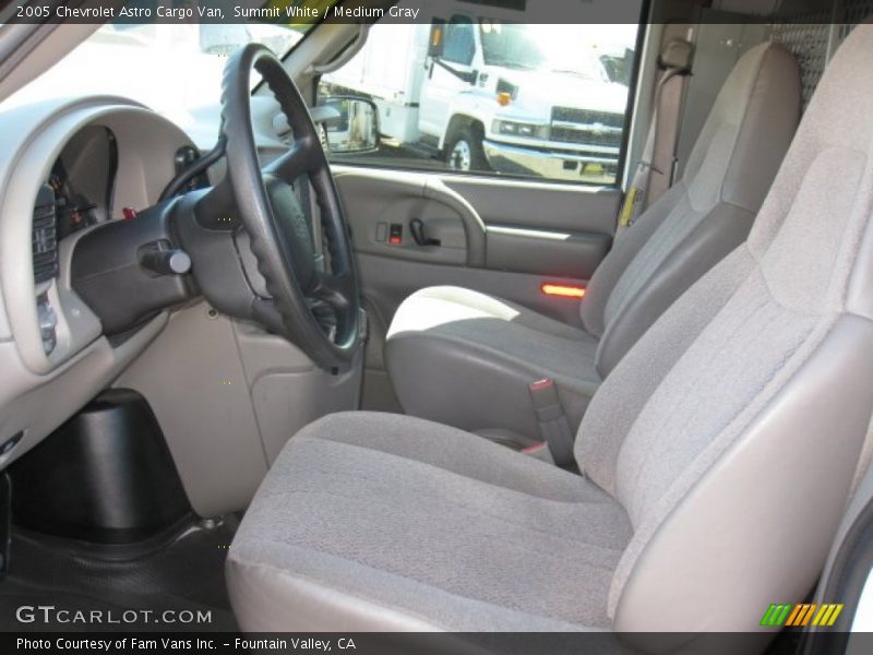 Summit White / Medium Gray 2005 Chevrolet Astro Cargo Van