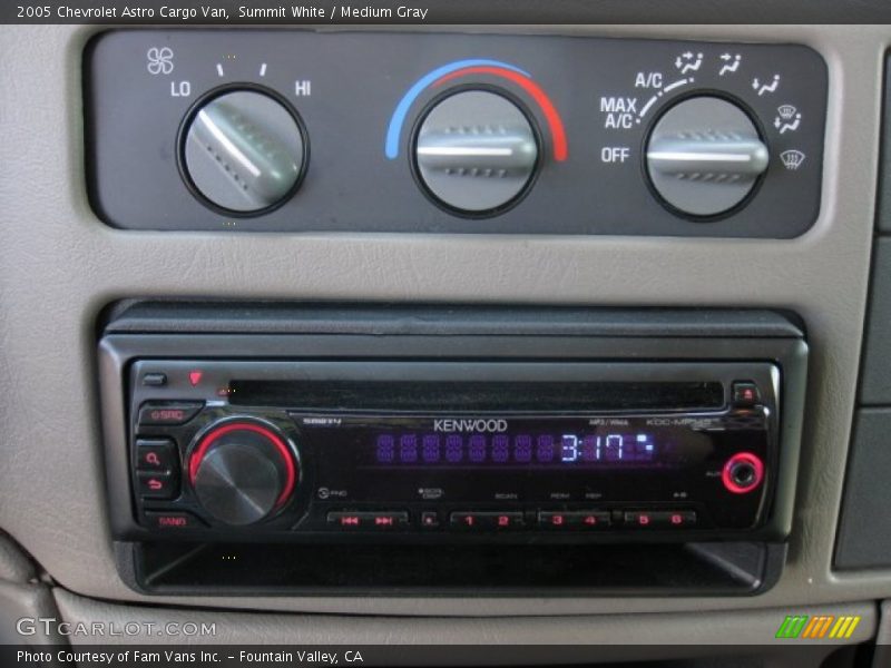 Summit White / Medium Gray 2005 Chevrolet Astro Cargo Van