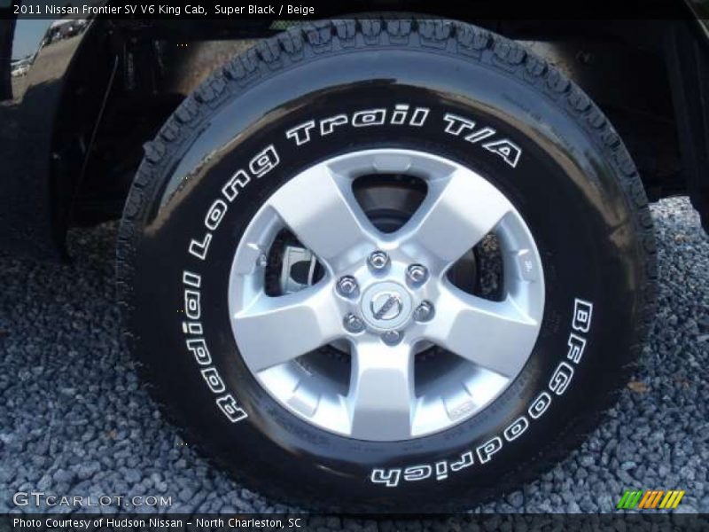 Super Black / Beige 2011 Nissan Frontier SV V6 King Cab
