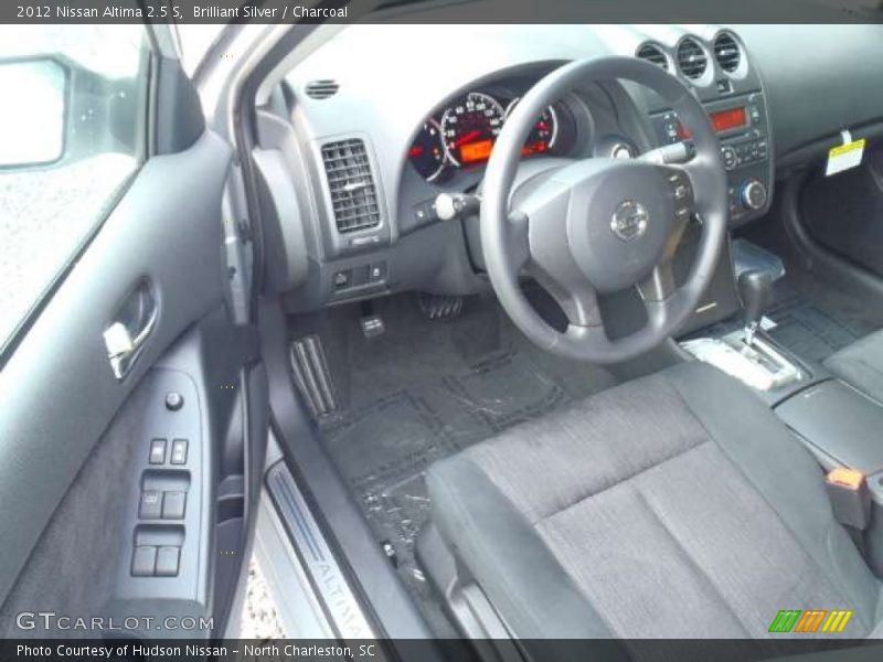 Brilliant Silver / Charcoal 2012 Nissan Altima 2.5 S