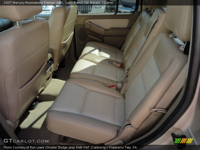 Light French Silk Metallic / Camel 2007 Mercury Mountaineer Premier AWD