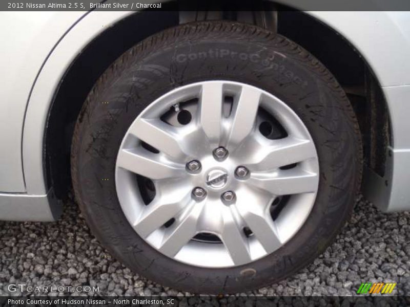Brilliant Silver / Charcoal 2012 Nissan Altima 2.5 S