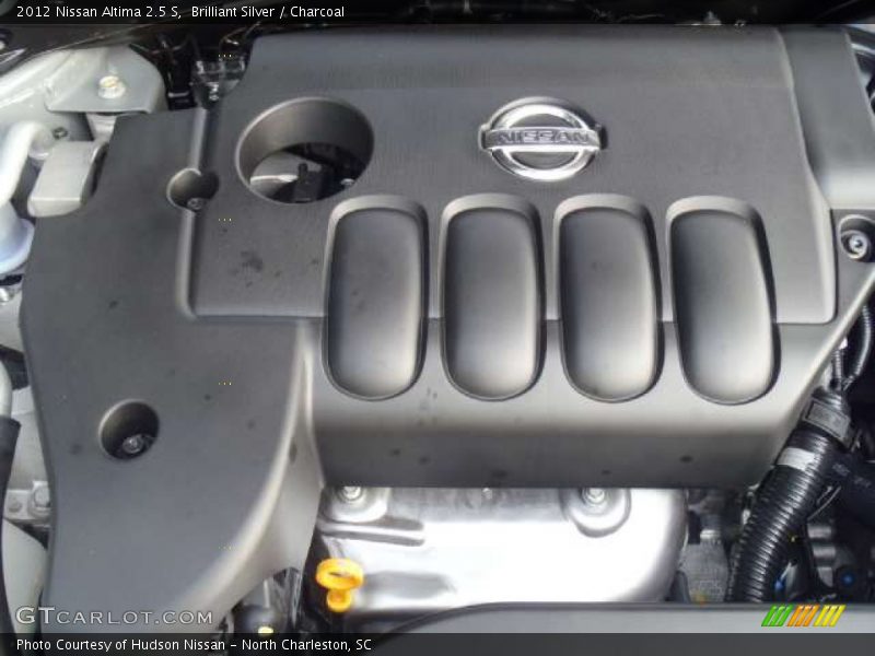 Brilliant Silver / Charcoal 2012 Nissan Altima 2.5 S
