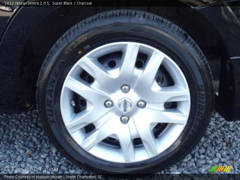 Super Black / Charcoal 2012 Nissan Sentra 2.0 S