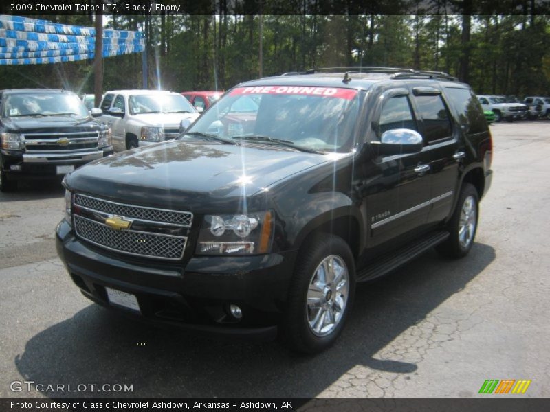 Black / Ebony 2009 Chevrolet Tahoe LTZ