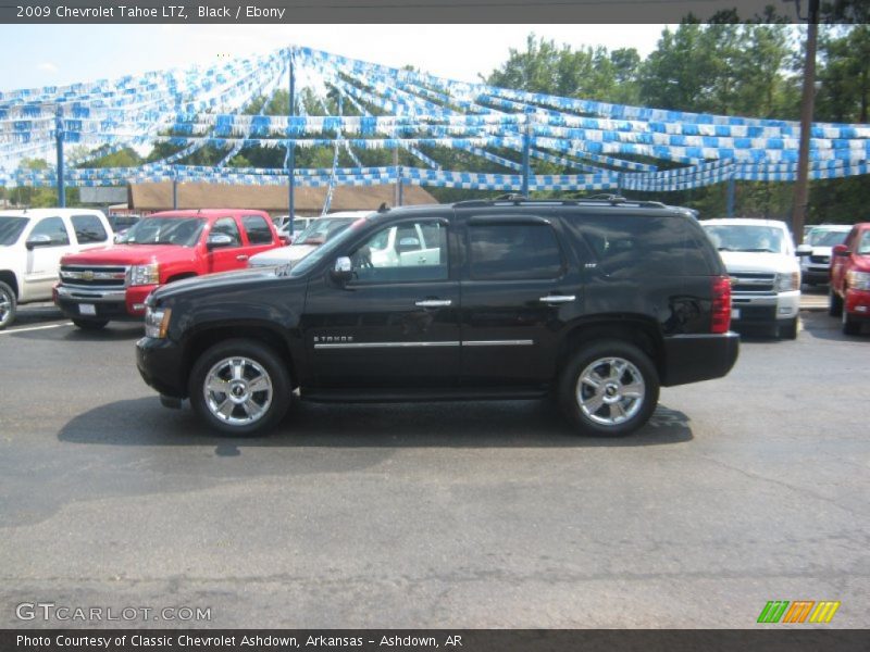 Black / Ebony 2009 Chevrolet Tahoe LTZ