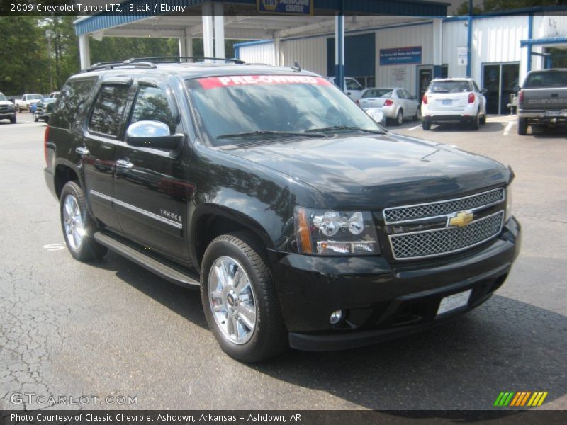 Black / Ebony 2009 Chevrolet Tahoe LTZ