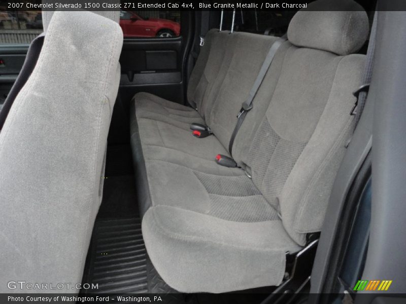 Blue Granite Metallic / Dark Charcoal 2007 Chevrolet Silverado 1500 Classic Z71 Extended Cab 4x4