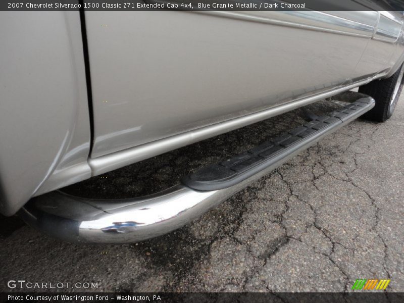 Blue Granite Metallic / Dark Charcoal 2007 Chevrolet Silverado 1500 Classic Z71 Extended Cab 4x4